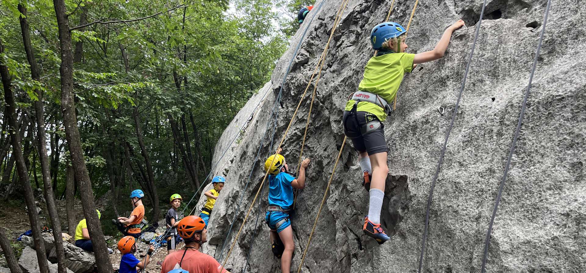 family-climb