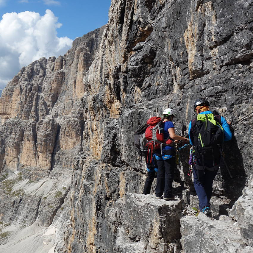 via ferrata delle Bocchette Brenta